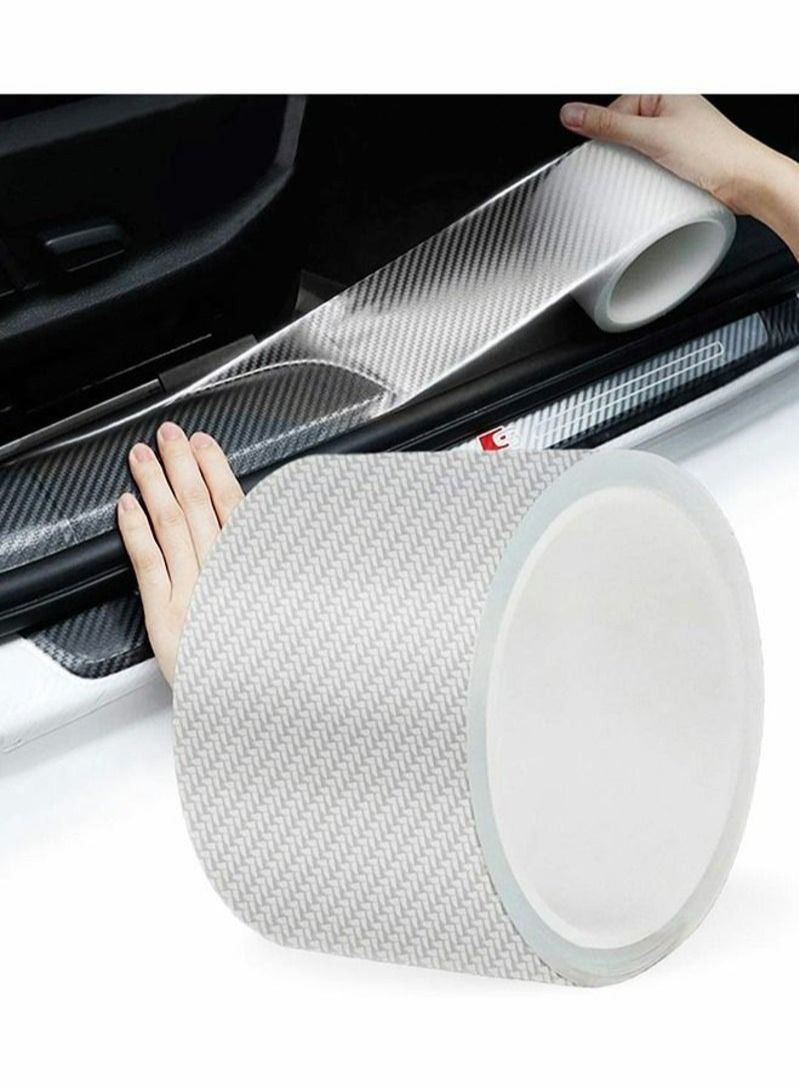 Y&D Car Door Edge Guards Sill Protector, Universal Sticker Entry Scratch Cover Protector Film 5D Carbon Fiber Reflector, Trunk,Protector for Most Cars(2Inx33Ft)  - Image 1
