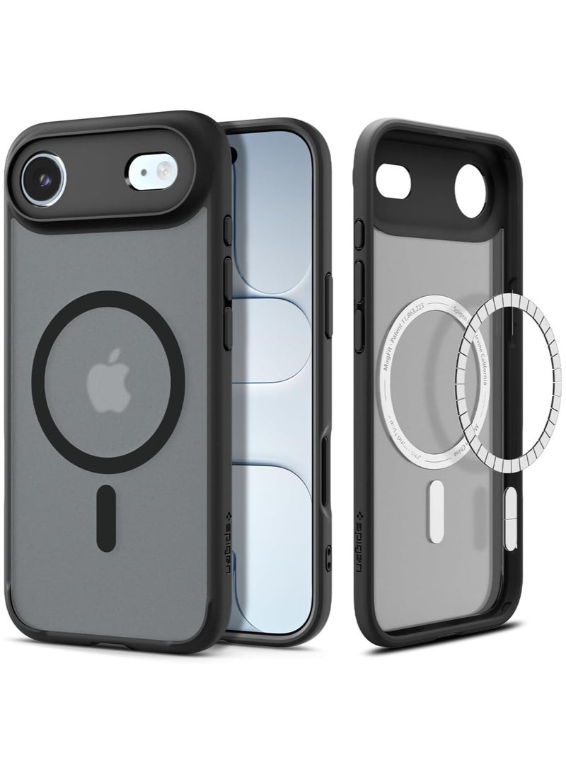 Spigen Ultra Hybrid MagFit iPhone 17 Air Case Cover with MagSafe (2025) - Frost Black - Image 1