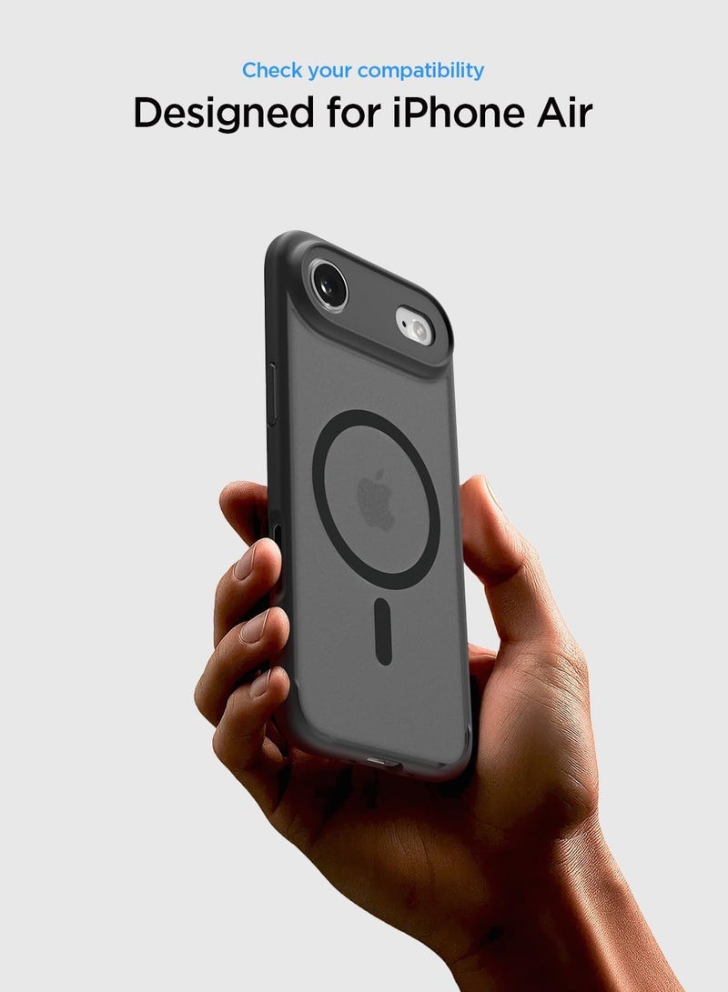 Spigen Ultra Hybrid MagFit iPhone 17 Air Case Cover with MagSafe (2025) - Frost Black - Image 2