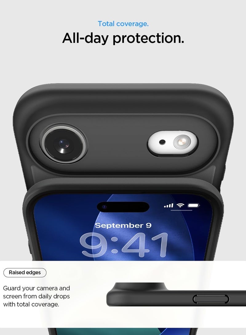 Spigen Ultra Hybrid MagFit iPhone 17 Air Case Cover with MagSafe (2025) - Frost Black - Image 5