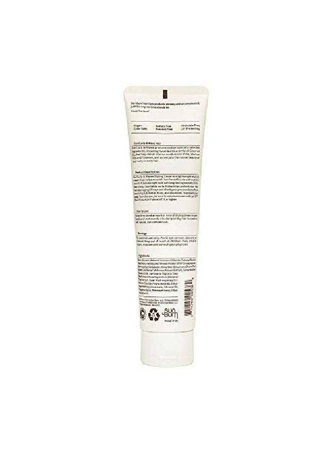 Sun Bum كريم تصفيف التجاعيد والتموجات؛ علاج مرطب للشعر المموج والمجعد نباتي وخالي من القسوة؛ 5 أوقيات - Image 3