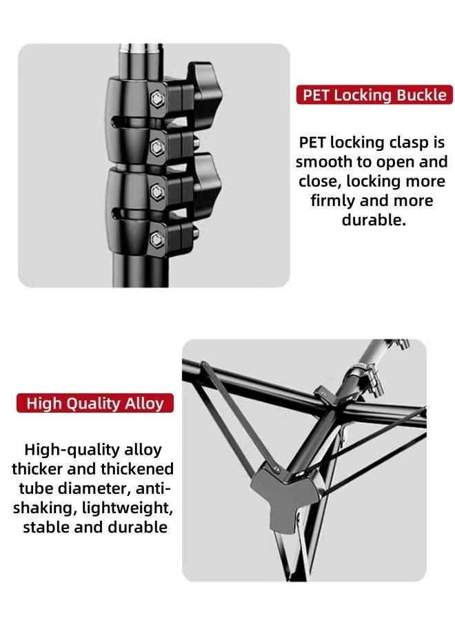 Floor Projector Stand Projector Stand Tripod Metal Gimbal Adjustable Height  Multifunctional Projector Tripod Stand For Office Home Theater For Outdoor Office Home Stage  Studio - Image 4
