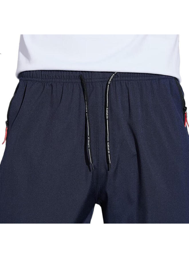 Tucano Men'S Thin Business Casual Solid Color Straight Slim Fit Long Pants Men'S Casual Pants Black 2Xl - Image 2