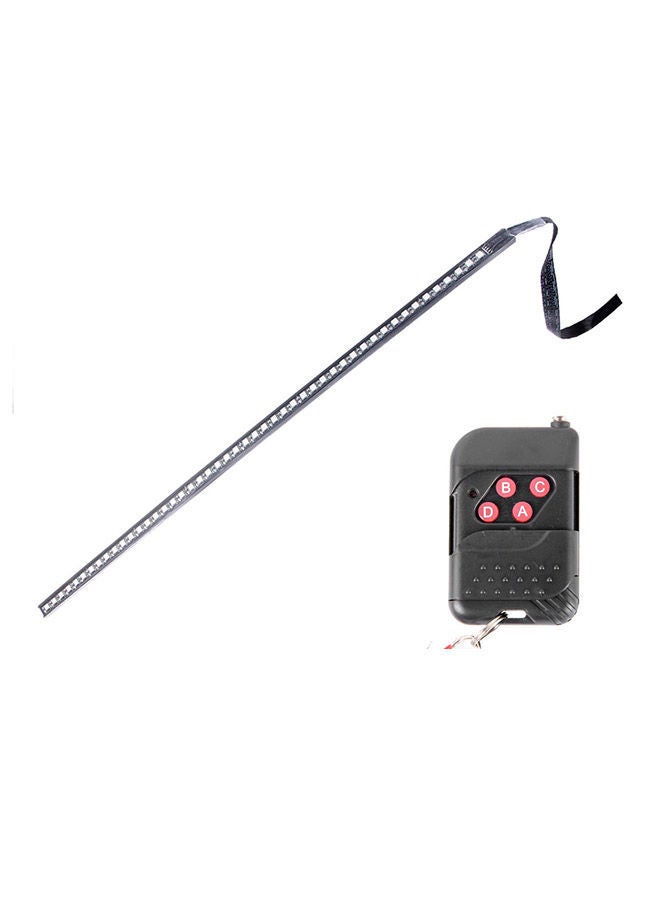 NIBEMINENT 48 LED RGB Car Truck Remote Knight Rider Strip Light  - Image 1