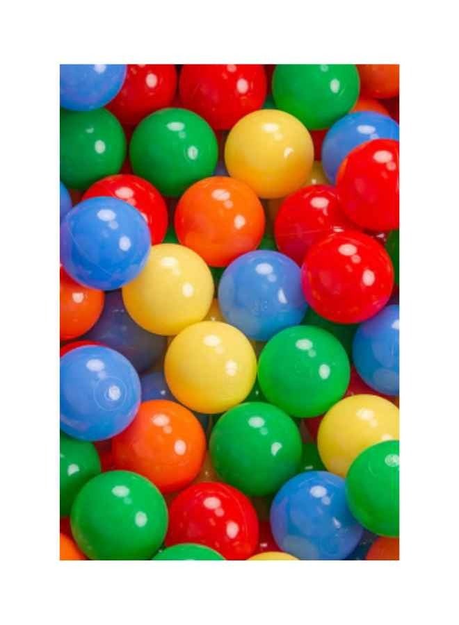 50-Piece Colorful Soft Plastic Ocean Fun Ball Tent Swim Pit Toy Game Set 