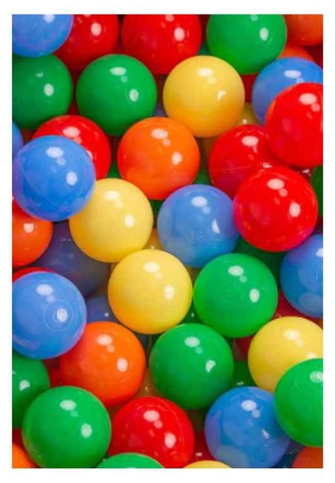 50-Piece Colorful Soft Plastic Ocean Fun Ball Tent Swim Pit Toy Game Set