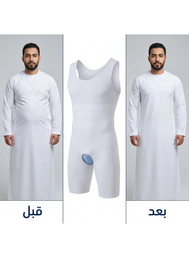 Men's Sauna Sweat Suit | Weight Loss Shapewear Boxing Top Shirt Waist Jacket Trainer Workout Shaper Sweatsuit Long Sleeves Men Premium Shapewear Ideal for Boxing, High Intensity Training - Image 2