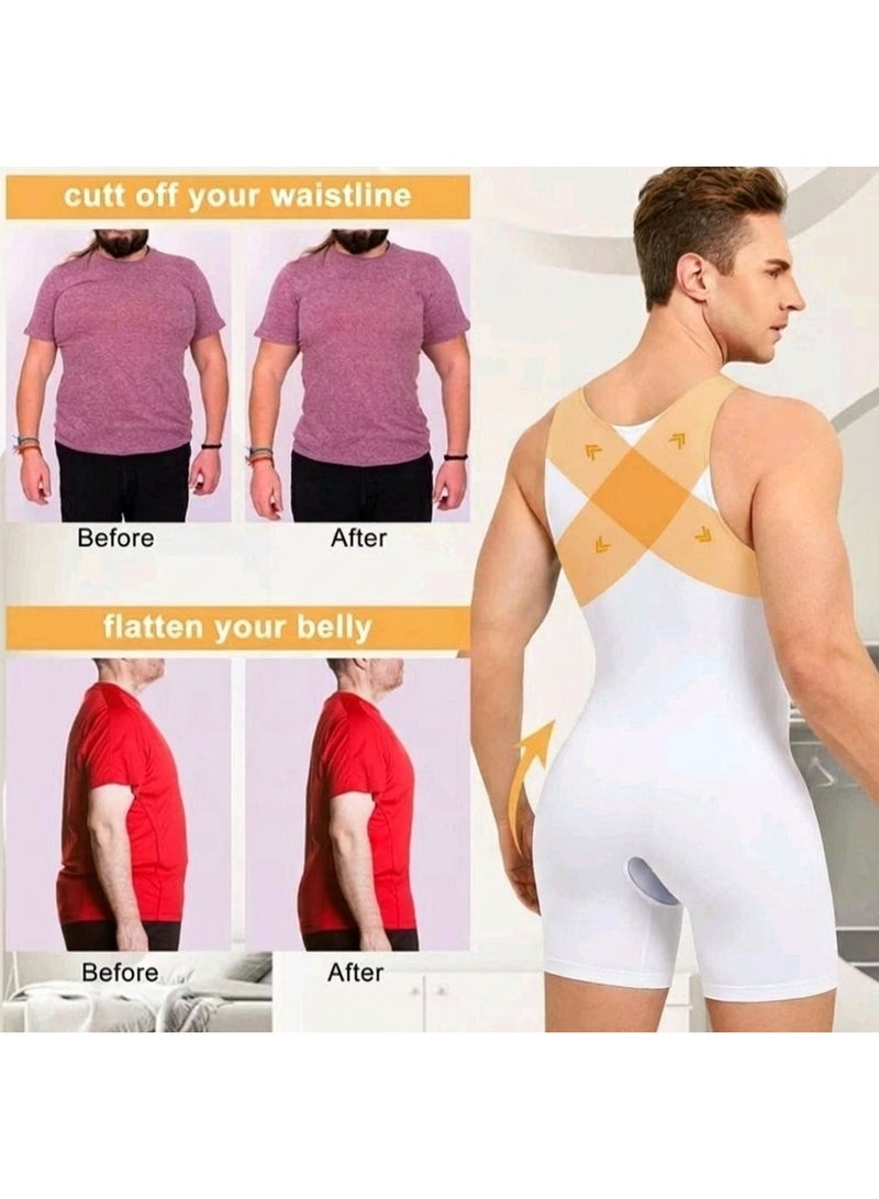 Men's Sauna Sweat Suit | Weight Loss Shapewear Boxing Top Shirt Waist Jacket Trainer Workout Shaper Sweatsuit Long Sleeves Men Premium Shapewear Ideal for Boxing, High Intensity Training - Image 5