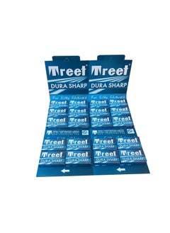 TREET Treet Dura Sharp Double Edge Safety Razor Blades 100 Count 