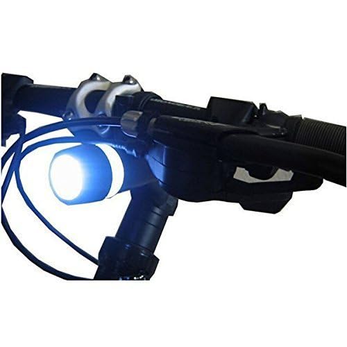 Shomex Bicycle Cycle Power Beam 5 LED Front Head Light Suitable for Bicycle Cycling Bike Hiking Camping Field Sports Light Ultra Bright 5 LED Front Rear Safety Flashlight Tail Light Lamp - Image 3