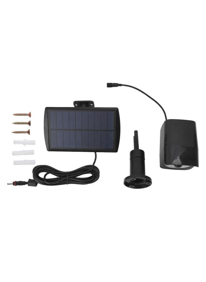 Thoraya Dummy Cameras Solar Light Motion Sensor IP65 Waterproof 2200mAh Battery Simulated Security Camera Light for Courtyard  - Image 1