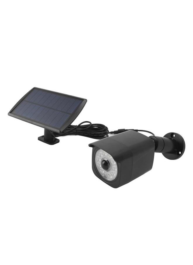 Thoraya Dummy Cameras Solar Light Motion Sensor IP65 Waterproof 2200mAh Battery Simulated Security Camera Light for Courtyard  - Image 4