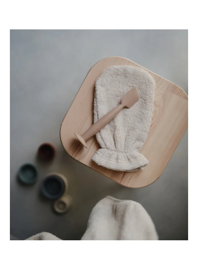 mushie Bath Mitt 2-Pack Tradewinds