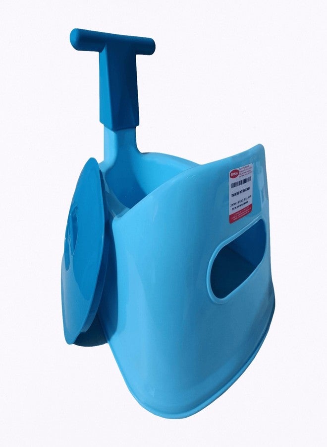 SONAL - BIKE (Small Size) Baby Potty Training Toilet Seat without Removable Tray, Lid (Age 6-12 Month) Potty Seat/Potty Box (Blue) - Image 3