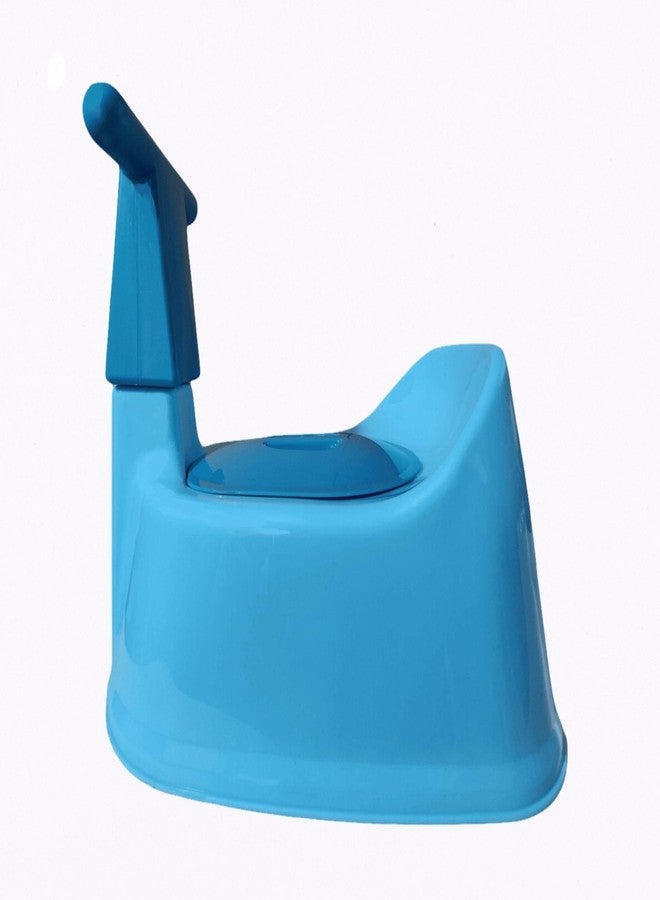 SONAL - BIKE (Small Size) Baby Potty Training Toilet Seat without Removable Tray, Lid (Age 6-12 Month) Potty Seat/Potty Box (Blue) - Image 4