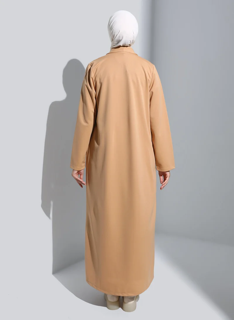 Refka by modanisa Beige - Suit - Refka