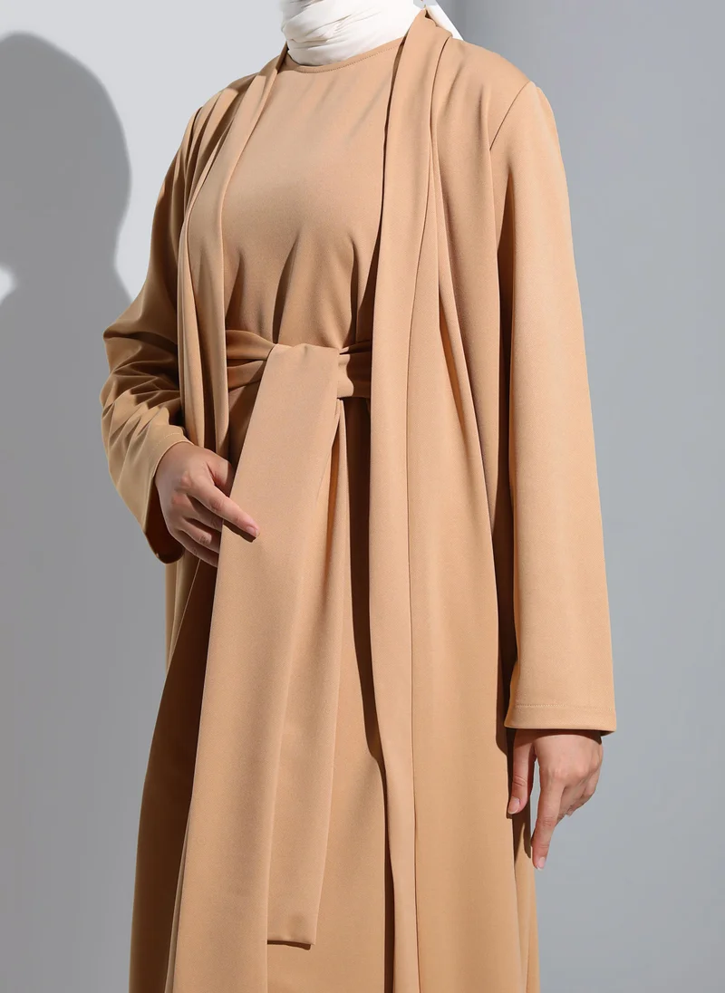 Refka by modanisa Beige - Suit - Refka