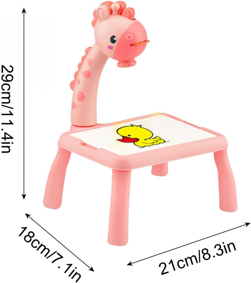 klarako Drawing Projector for KidsChildren Projection Drawing Board, Trace and Draw Projector Toy, Improve Creativity Imagination, Christmas Learning Games for Kids Ages (F) - Image 5