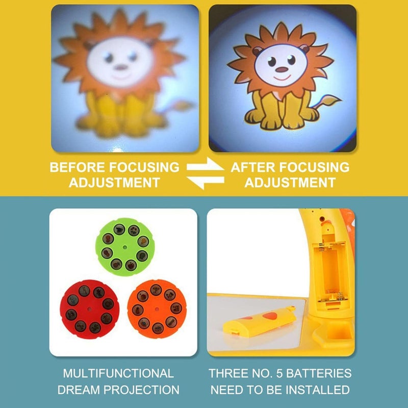 klarako Drawing Projector for KidsChildren Projection Drawing Board, Trace and Draw Projector Toy, Improve Creativity Imagination, Christmas Learning Games for Kids Ages (F) - Image 4