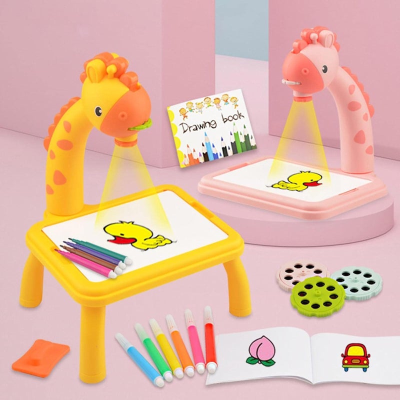 klarako Drawing Projector for KidsChildren Projection Drawing Board, Trace and Draw Projector Toy, Improve Creativity Imagination, Christmas Learning Games for Kids Ages (F) - Image 3