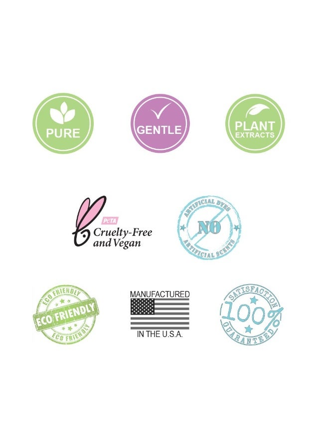 TotLogic Sulfate Free Baby Shampoo- Lavender Bliss Hair Care, 8 oz, No Phthalates, No Formaldehyde, Infused With Natural Antioxidants and Botanicals - Image 3