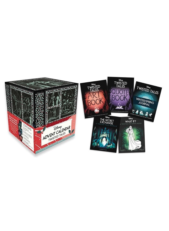 Disney: Twisted Tales Advent Calendar: With 10 New Short Stories, Coloring Books, Exclusive Content, and More - Image 2