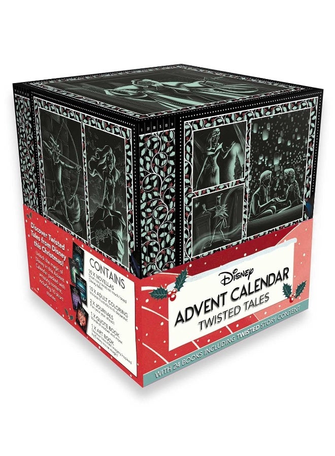 Disney: Twisted Tales Advent Calendar: With 10 New Short Stories, Coloring Books, Exclusive Content, and More - Image 1
