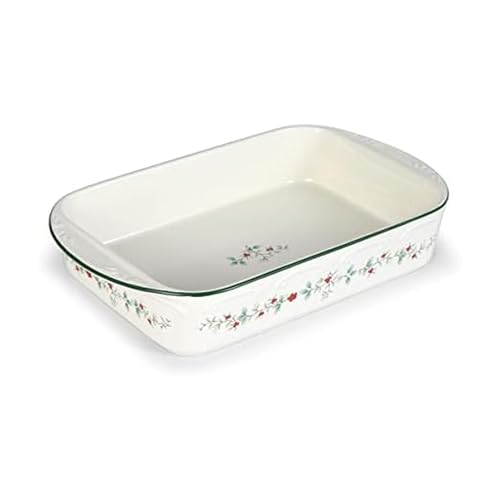 Pfaltzgraff Winterberry Rectangular Baker, 13 Inch - Image 1