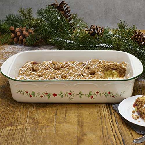 Pfaltzgraff Winterberry Rectangular Baker, 13 Inch - Image 4