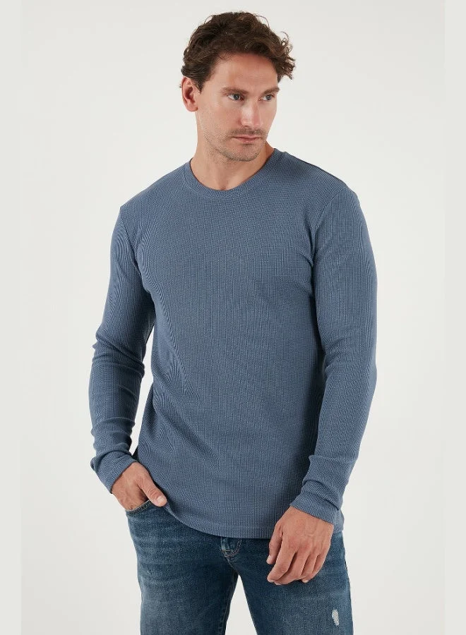 Buratti  Buratti Cotton Crew Neck Slim Fit Basic Sweat Men's SWEAT 5905073S2 for Men | Best Price UAE