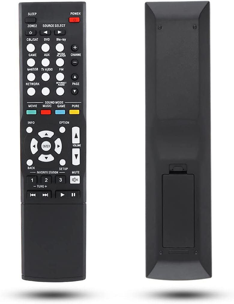 BOMAZ Replacement Remote Control for Denon AVR-1713 AVR-S900W AVR-S720W AVR-1613 AVR-S700W AVR-X2100W AVR-X510BT AVR-S510 AV Receiver - Image 1