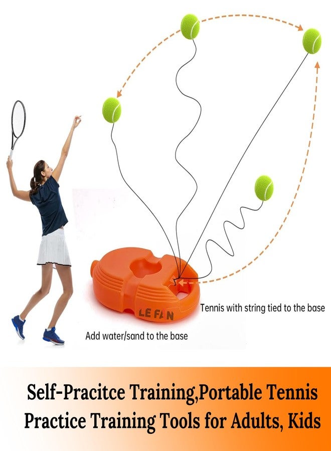 Lefan Solo self Playing Practice Tennis Rebound Ball with String Cricket Solo Trainer Rope Tennis Ball-Color May Vary - Image 5