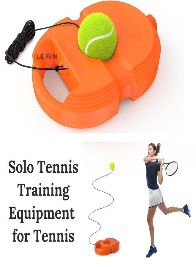 Lefan Solo self Playing Practice Tennis Rebound Ball with String Cricket Solo Trainer Rope Tennis Ball-Color May Vary - Image 3