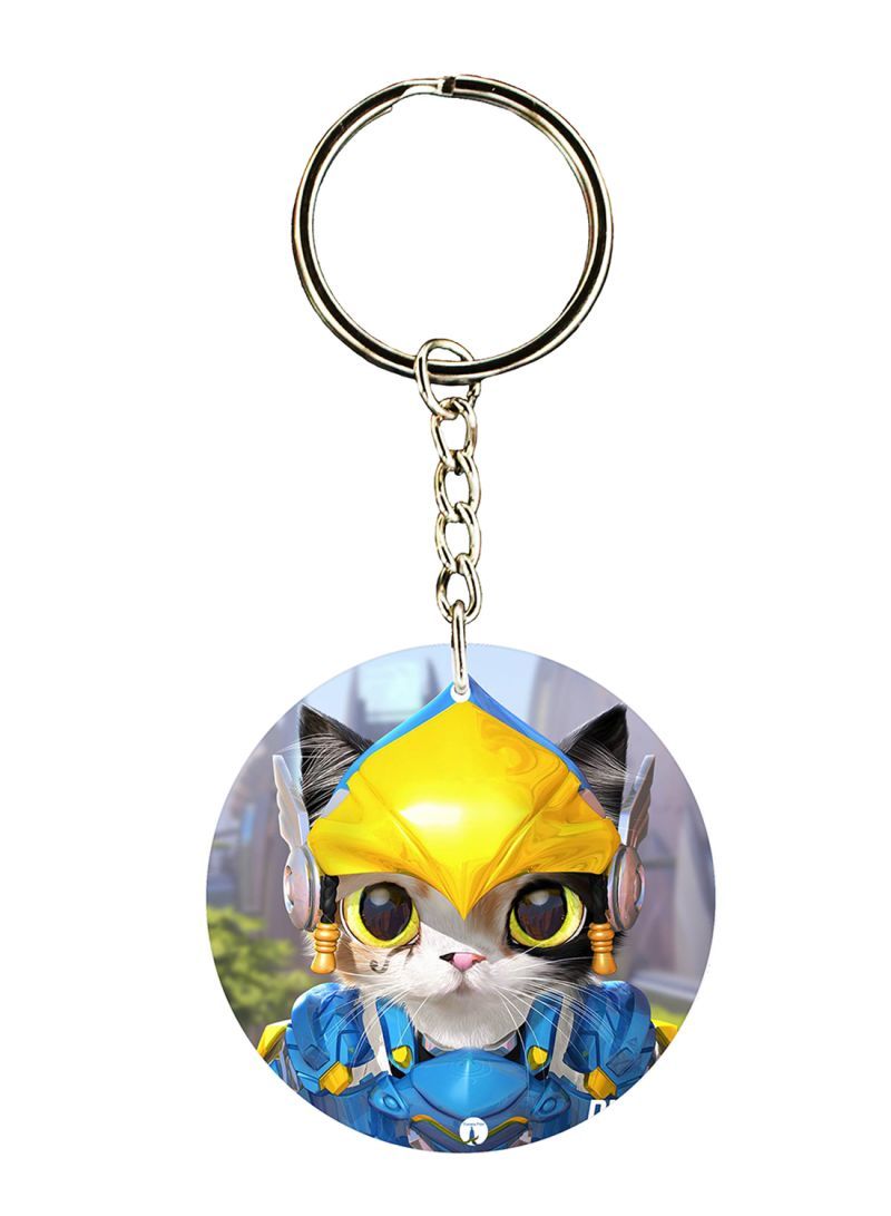 RKN Overwatch Game Printed Keychain