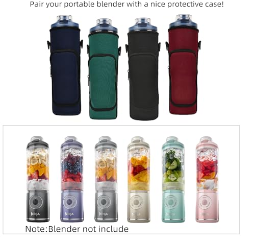 AF-WAN Blast Max Portable Blender Storage Case Bag with Shoulder Strap Compatible With Ninja Blast Max Portable Blender BC251NVBC251GYBC251MTBC251PKBC251LDBC251IV Navy blue - Image 3