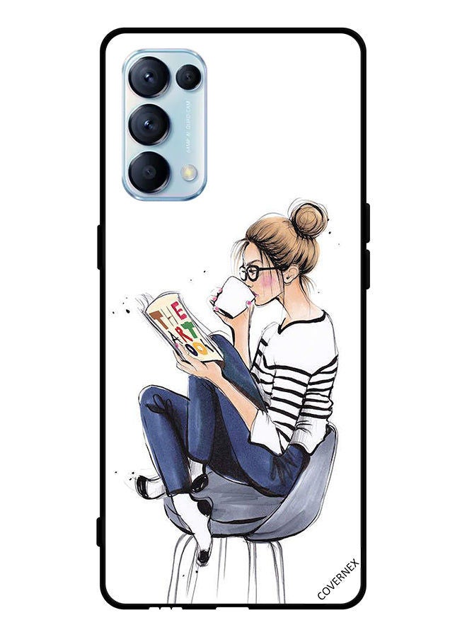 Covernex Protective Case Cover For Oppo Reno5 Pro 5G Ready The Art Book - Image 1