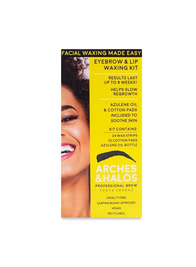 Arches & Halos Eyebrow and Lip Waxing Kit - Gentle, Non-Irritating, Unwanted Facial Hair Removal - Slow Hair Regrowth, Long-lasting Results - Vegan and Cruelty Free - Image 5