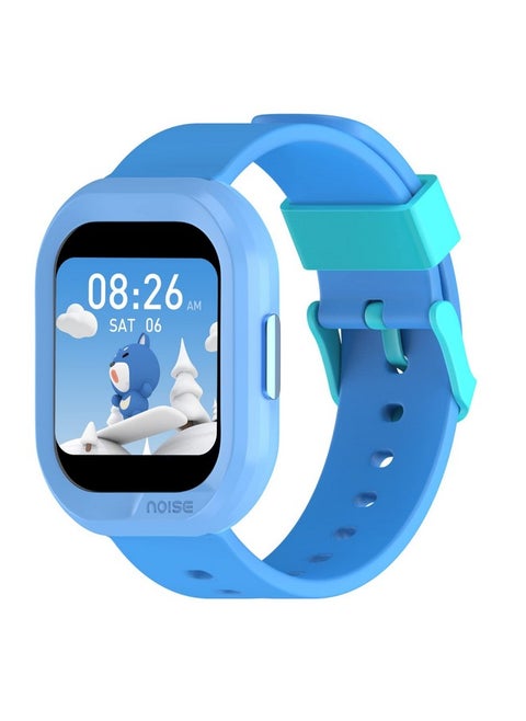 Noise Champ 2 Kids Smart Watch with Habit Building (Handwash, Brushing, etc), IP68 Waterproof, Activity Tracker, in-Built Games, School Mode. NoiseFit Sync App, for Boys and Girls (Frozen Blue)