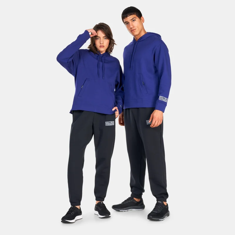 Under Armour Blue UA Summit Knit Hoodie  | Best Price UAE