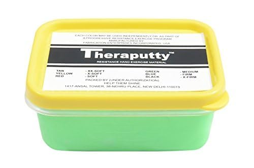 Theraputty CANDO for Exercise MEDIUM, Green– 100 GMS - Image 5