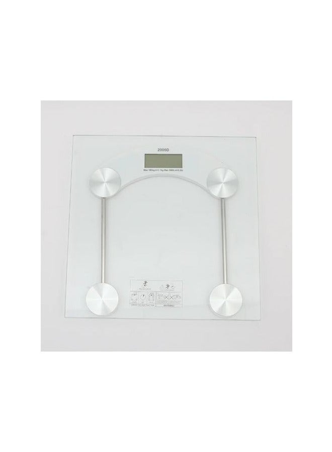 ميزان أشخاص رقمى زجاجى - 180 كجم - Image 1