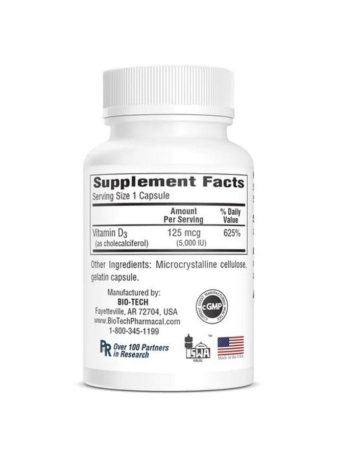 Bio-Tech Pharmacal D3-5 (5,000 IU) - Image 2