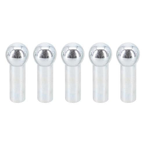 SquEqu 5 Pack Pulley Cable Ball Stopper Terminals End Joint Attachment Parts for Gym Weight Lifting Machine Fitness Equipment Running Yoga (for Diameter 6mm Wire) - Image 1