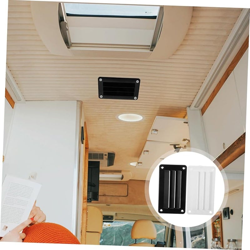 PRETYZOOM 5 Sets RV Air Vent Grille Cover Louvered Outlet for Camper Air Conditioning - Image 4