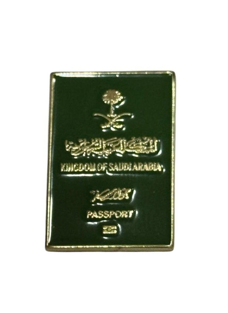SFMW Saudi passport metal sticker 