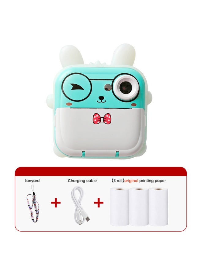 Neutral New Q5 Fun Children's Polaroid Camera Thermal Printing Mini Cartoon Digital Camera Gift Batch - Image 1