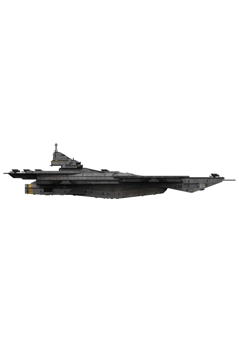 4 دي سيتي سكيب 4D Build Marvel Studios Avengers Helicarrier ثلاثية الأبعاد مجموعة نماذج ورقية مكونة من 220 قطعة للمراهقين والبالغين من عمر 8 سنوات فما فوق - Image 3
