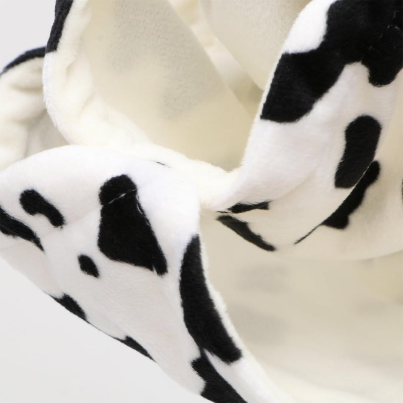 Dairy Cow Print Small Animal Hanging Bed Plush Warm Nest For Sugar Gliders Squirrels - Image 4
