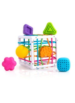 Fat Brain Toys Fat Brain Toys InnyBin Shape Learning Toys, Sensory Toys for Babies and Toddlers, Baby Toys Ages 10 Months+  - Image 4