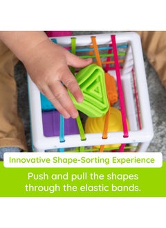 Fat Brain Toys Fat Brain Toys InnyBin Shape Learning Toys, Sensory Toys for Babies and Toddlers, Baby Toys Ages 10 Months+  - Image 2
